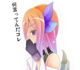 cute devil sticker iii sticker #8391995