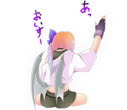 cute devil sticker iii sticker #8391996