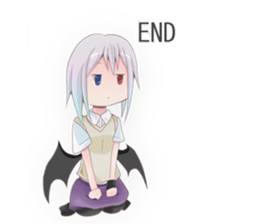 cute devil sticker iii sticker #8392005