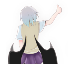 cute devil sticker iii sticker #8392011