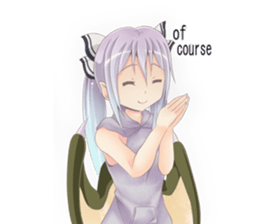 cute devil sticker iii sticker #8392015