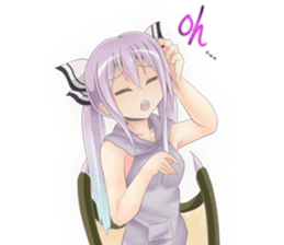 cute devil sticker iii sticker #8392016