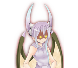 cute devil sticker iii sticker #8392018