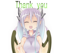 cute devil sticker iii sticker #8392019