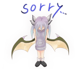 cute devil sticker iii sticker #8392022