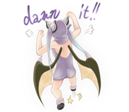 cute devil sticker iii sticker #8392023