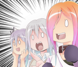 cute devil sticker iii sticker #8392026