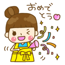 Relaxing house wife's daily life sticker #8392101