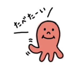 Octopus san sticker #8392391