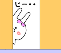 I want you to Kama~tsu rabbit sticker #8392730