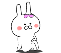 I want you to Kama~tsu rabbit sticker #8392741