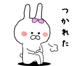 I want you to Kama~tsu rabbit sticker #8392742