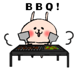 Event Sticker of loose rabbit and cat sticker #8392805