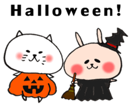 Event Sticker of loose rabbit and cat sticker #8392811