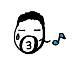 Beard Man Stickers sticker #8392921