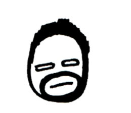 Beard Man Stickers sticker #8392928