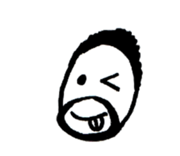 Beard Man Stickers sticker #8392929