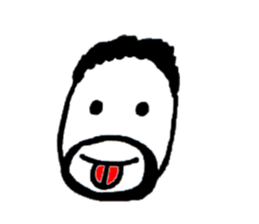 Beard Man Stickers sticker #8392932