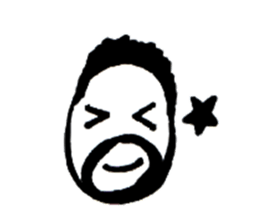 Beard Man Stickers sticker #8392938