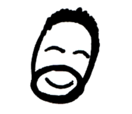 Beard Man Stickers sticker #8392946
