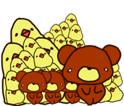 BIRD and CHICK sticker #8393312