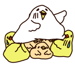 BIRD and CHICK sticker #8393326