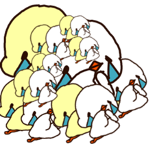 BIRD and CHICK sticker #8393329