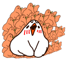 BIRD and CHICK sticker #8393333