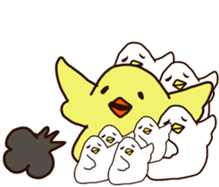 BIRD and CHICK sticker #8393334
