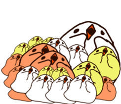 BIRD and CHICK sticker #8393339