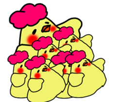 BIRD and CHICK sticker #8393340