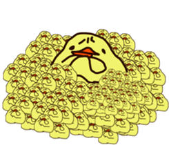 BIRD and CHICK sticker #8393344