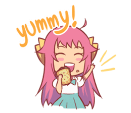 Cyborg Idol Rinka from re:ON Comics sticker #8393359