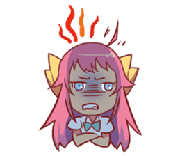 Cyborg Idol Rinka from re:ON Comics sticker #8393369