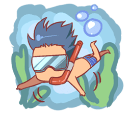 Cyborg Idol Rinka from re:ON Comics sticker #8393373