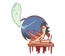 Cyborg Idol Rinka from re:ON Comics sticker #8393375