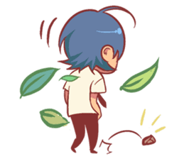 Cyborg Idol Rinka from re:ON Comics sticker #8393377