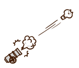 Shiro and Hachi and Mike sticker #8393565