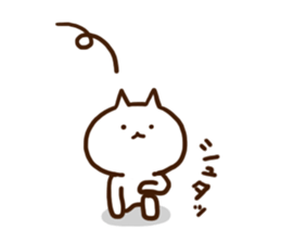 Shiro and Hachi and Mike sticker #8393567