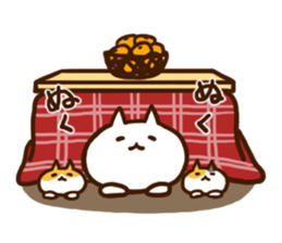 Shiro and Hachi and Mike sticker #8393579