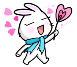 Bunny Winnie ~~ funny,adorable sticker #8393605