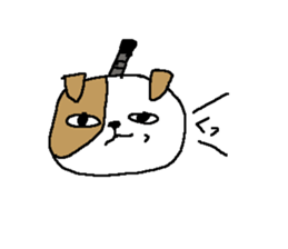 Samurai dog sickers sticker #8393689