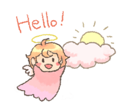 Fluffy Angel Boy sticker #8394148