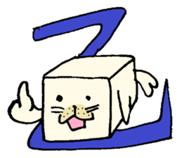 Square seal sticker #8394370