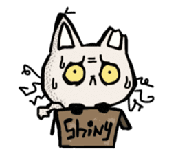 Stray cat Shiny 2 sticker #8394746