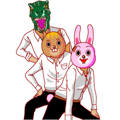 A rabbit and squirrel 3