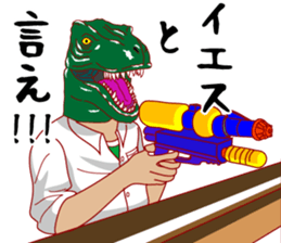 A rabbit and squirrel 3 sticker #8394840