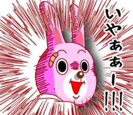 A rabbit and squirrel 3 sticker #8394867