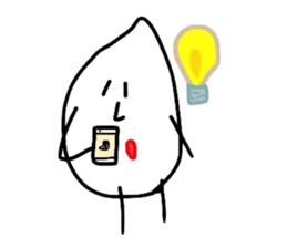 Piece of rice teacher 2 sticker #8395101