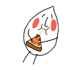 Piece of rice teacher 2 sticker #8395104